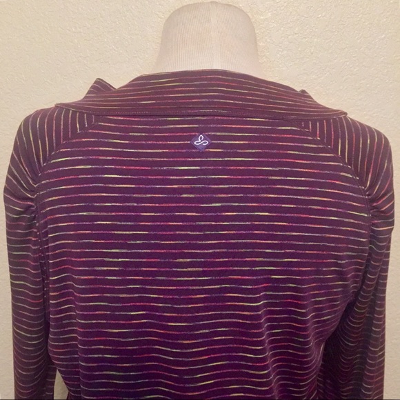 🎉Sold🎉 Pullover Stripe Asymmetrical Sweater, Md - Picture 6 of 7